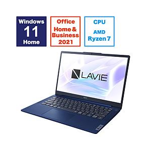 ノートパソコン LAVIE N14 Slim(N1475/HAL) ネイビーブルー PC-N1475HAL ［14.0型 /Windows11 Home /AMD Ryzen 7 /メモリ：16GB /SSD：512GB /Office Homeand…｜y-sofmap