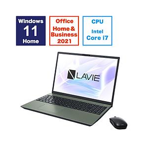 ノートパソコン LAVIE N16(N1670/HAE) オリーブグリーン PC-N1670HAE ...