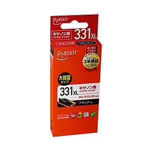 プレジール 互換プリンターインク [キヤノン BCI-331XLBK](大容量) ブラック PLE-...