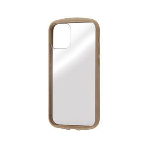 レイアウト iPhone 12 mini 5.4インチ対応 耐衝撃ハイブリッド Puffull ベー...