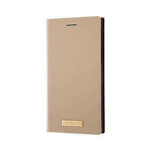 レイアウト iPhone 11 Pro 5.8インチ 耐衝撃 手帳レザー TETRA プレート/モカ...