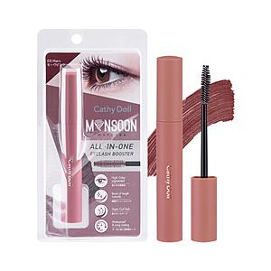 日本機能性コスメ Cathy Doll（キャシードール）モンスーンカラーマスカラ  03 Mars（...