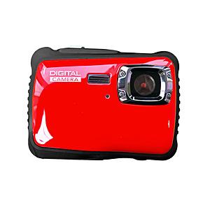 ノア 防水カメラ　水深3m　単4電池モデル   TN-WTP-CAM01/RED ［防水］