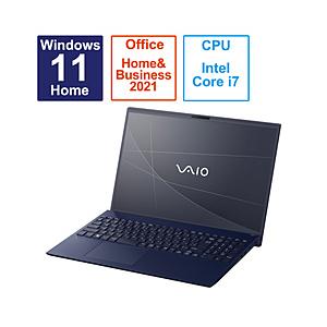 ノートパソコン VAIO F16 ネイビーブルー VJF16190111L ［16.0型 /Windows11 Home /intel Core i7 /メモリ：16GB /SSD：512GB /Office HomeandBusiness /日本…｜y-sofmap