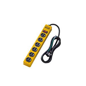 ファーゴ STEEL TAP AC6個口 イエロー 2M   CT620YE ［2.0m /6個口 ...