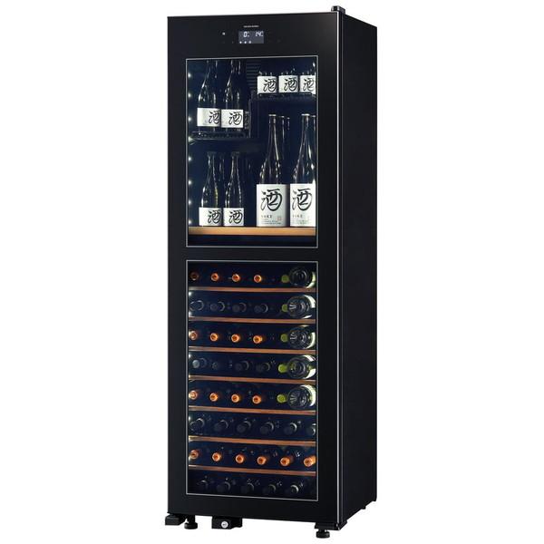 【基本設置料金セット】 さくら製作所 氷温冷蔵機能付き 日本酒＆ワインセラー 氷温 M2シリーズ 黒...