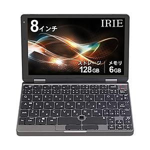 ノートパソコン IRIE ガンメタリック FFF-PCM2B ［8.0型 /Windows11 Pr...