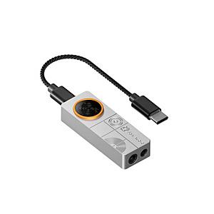 FOSIAUDIO USB-C DACアンプ  シルバー DS3S ［ハイレゾ対応 /DAC機能対応...