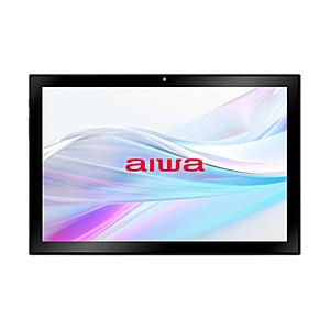 aiwa(アイワ) JA3-TBA1006-6 Androidタブレット aiwa tab AS10-2(6) ブラック ［10.1型 /Wi-Fiモデル /ストレージ：128GB］｜y-sofmap