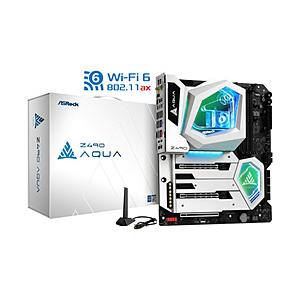 ASRock マザーボード Z490 AQUA