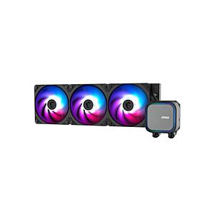 MSI(エムエスアイ) 水冷CPUクーラー 120mmファンｘ3 [LGA1851/1700・AM5...