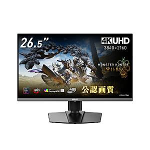 MSI(エムエスアイ) MPG 272URX QD-OLED USB-C対応 ゲーミングモニター  ...