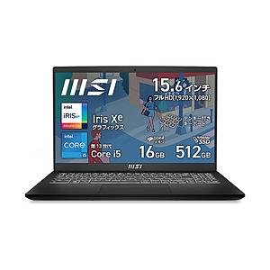 ノートパソコン Modern 15 B13M クラシックブラック Modern-15-B13M-54...