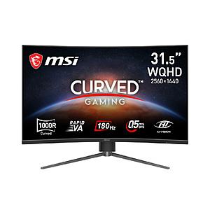 MSI(エムエスアイ) MAG 325CQPF E18 ゲーミングモニター   ［31.5型 /WQ...