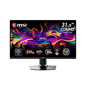 MSI(エムエスアイ) MPG 322UR QD-OLED X24 USB-C接続 ゲーミングモニタ...