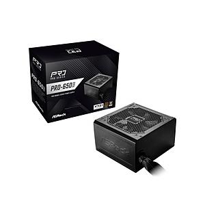 ASRock(アスロック) PC電源   PRO-650B ［650W /ATX /80PLUS B...