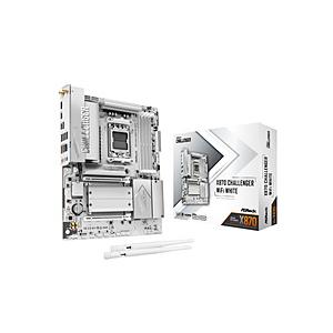 ASRock(アスロック) マザーボード(Socket AM5)  ホワイト X870 Challe...