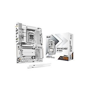 ASRock(アスロック) マザーボード(Socket AM5)  ホワイト X870E Chall...