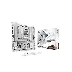 ASRock(アスロック) マザーボード(Socket AM5)  ホワイト B850M Chall...