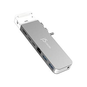 J5 MacBook Pro / Air用［USB-Cｘ2 / φ3.5mm オス→メス HDMI ...