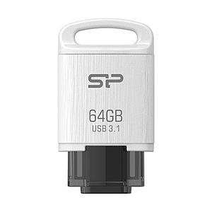 Silicon Power(シリコンパワー) USBメモリ SP064GBUC3C10V1W ホワイ...