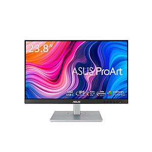 【美品】ASUS ProArt PA247CV 23.8インチ USB-C接続 ASUS ASUS(エイスース) USB-C接続 PCモニター ProArt シルバー