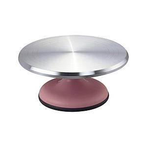 三能ジャパン食品器具 【業務用】 カラーデコ回転台 ピンク ＜WDK8401＞ [振込不可]