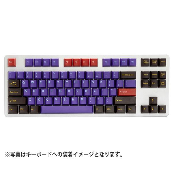 TAIHAO 〔キーキャップ〕 英語配列 Cubic ABS Double shot Keycap ...
