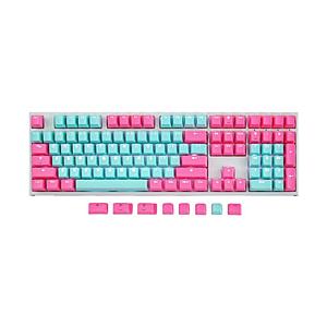 TAIHAO 〔キーキャップ〕 英語配列 Miami Lights Keycap Set 【852】