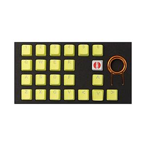TAIHAO 〔キーキャップ〕USキー配列用 Rubber Gaming Backlit Keyca...