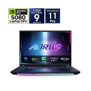 ゲーミングノートパソコン AORUS MASTER 16 AM6H(RTX 5080) ブラックグレ...