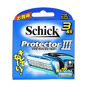 シック Schick（シック） プロテクタースリー 替刃12個入 〔ひげそり〕 [振込不可]｜y-sofmap