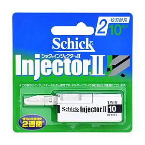 シック Schick（シック） インジェクターII 替刃10枚入 〔ひげそり〕