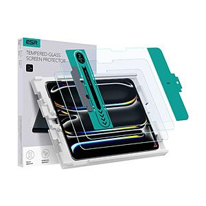 ESR 13インチiPad Pro（M5/M4）用 ガラススクリーン保護フィルム（2枚入） ESR ...