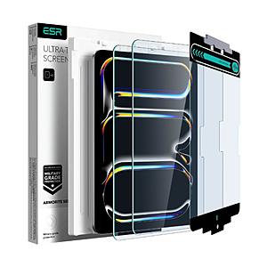 ESR 13インチiPad Pro（M5/M4）用 強化ガラススクリーン保護フィルム（2枚入） ES...