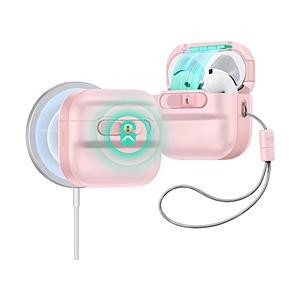 ESR Pulse AirPods 第4世代用イヤホンケース MagSafe対応 スライド式オープン...