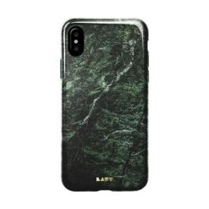 LAUT iPhone X用　Laut Huex Elements　マーブルエメラルド　LAUTIP...