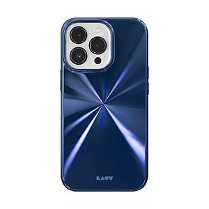 LAUT iPhone 14 Pro 6.1インチ LAUT HUEX REFLECT NAVY ネ...