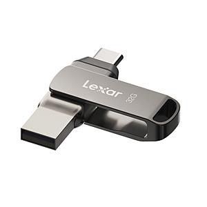 LEXAR USBメモリ JumpDrive D400(Mac/Windows) シルバー LJDD...