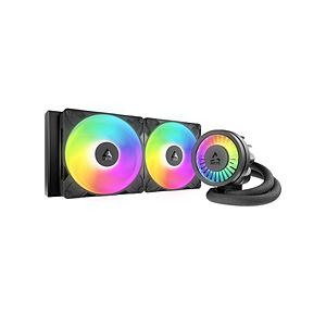 ARCTIC 水冷CPUクーラー 140mmファンｘ2 [LGA1851/1700・AM4/AM5]...
