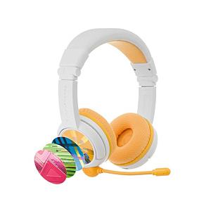 ONANOFF 子供用ブルートゥースヘッドホン BuddyPhones School + Wirel...