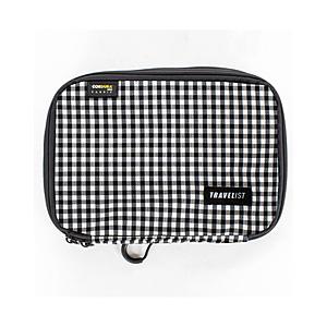 協和 76-90083チェック TRAVELIST 拡張式収納ポーチ S  ギンガムチェック