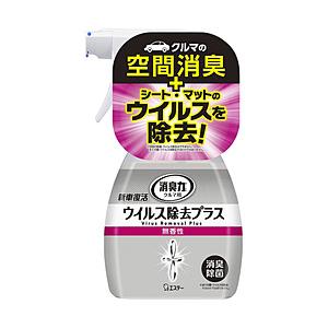 エステー クルマの消臭力 新車復活 消臭剤 車用 除菌 スプレー 250mL  ウイルス除去プラス ...