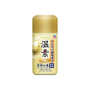 アース製薬 【アース製薬】温素 澄明の湯 600g 温素