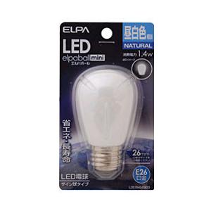 【在庫限り】 ELPA LED電球 「サイン球形」（昼白色・口金E26）　LDS1N-G-G900 ...