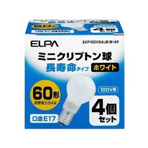 ELPA 長寿命ミニクリ 54W 4PEKP100V54LW(W)4P