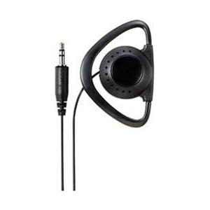 ELPA RE-STM03 ブラック＜3.0mコード＞ テレビ用片耳イヤホン 耳かけ型