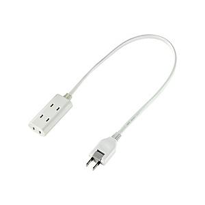 ELPA ちょっとコードタップ３個口５０cm   WB-CT305B(W) ［0.5m /3個口 /...