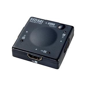ELPA HDMIセレクター   ASL-HD301 ［3入力 /1出力 /自動］