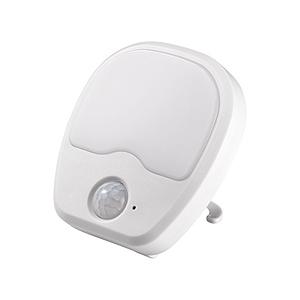 ELPA ＬＥＤセンサー付ナイトライト 人感・明暗タイプ ホワイト PM-L213 ［白色 /乾電池...